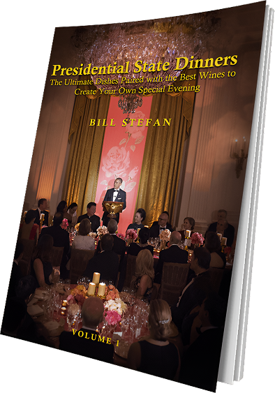 Book cover: "Presidential State Dinners" by Bill Stefan.